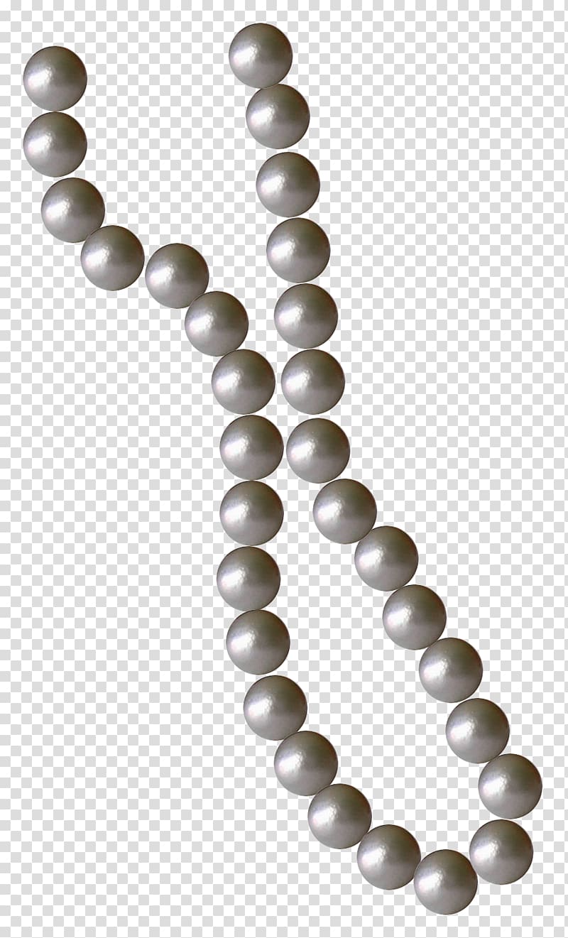 A string of beads Bead stringing , Pearl transparent background PNG clipart