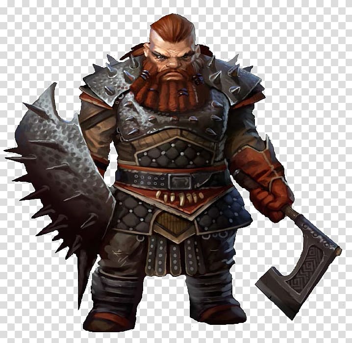 Dungeons & Dragons Pathfinder Roleplaying Game Dwarf Warrior Fighter, dwarf warrior transparent background PNG clipart
