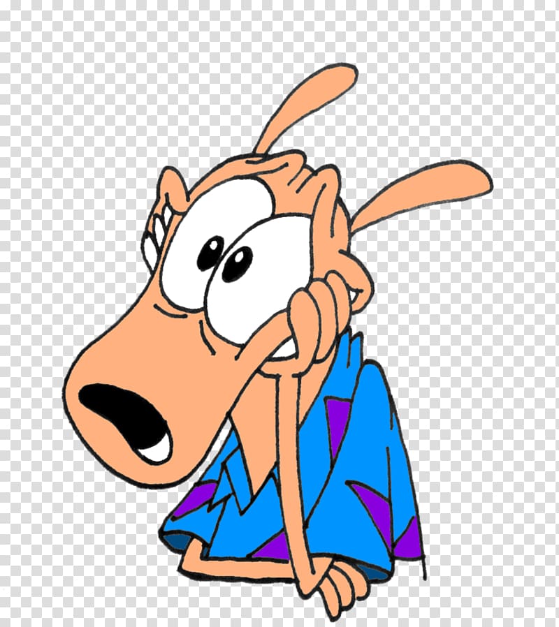 Rocko Heffer Wolfe Spunky Cartoon , the doctor took a cartoon of his teeth transparent background PNG clipart