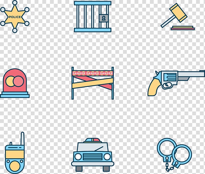 Police officer Police car Icon, Cartoon police cute Icon transparent background PNG clipart