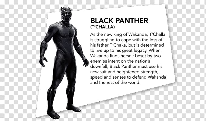 Black Panther Everett K. Ross Erik Killmonger Man-Ape Shuri, Chadwick Boseman transparent background PNG clipart