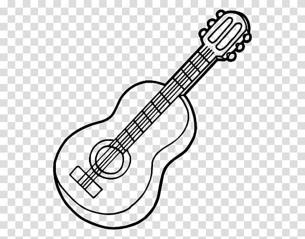 Electric guitar Drawing Classical guitar Bass guitar, instrumentos musicales transparent background PNG clipart