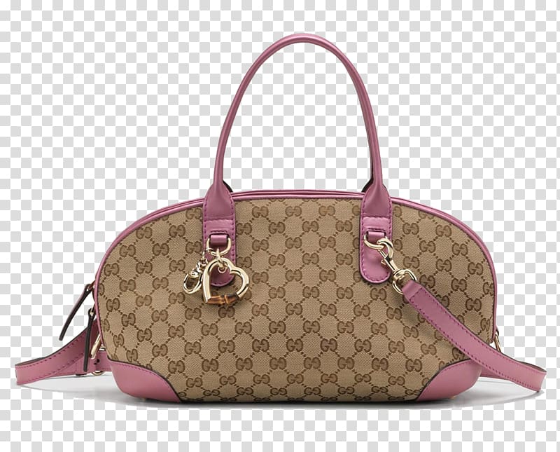 GUCCI Taipei 101 Store Handbag Tote bag Louis Vuitton, Gucci shoulder bag pink edge transparent background PNG clipart