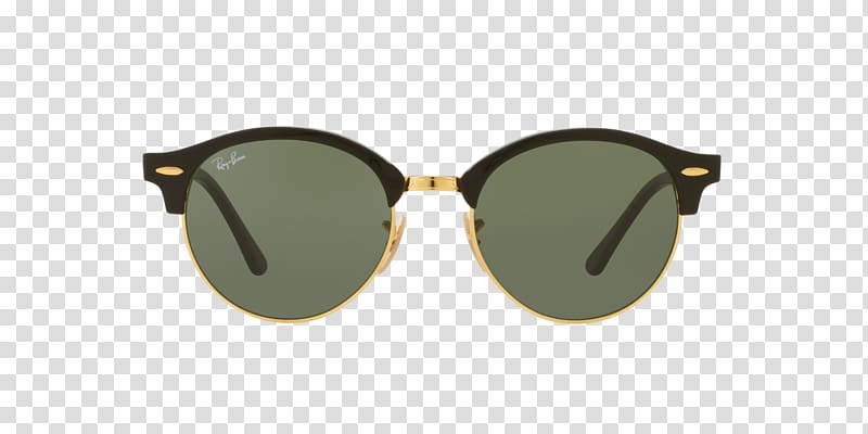 Ray-Ban Clubround Classic Aviator sunglasses Ray-Ban RB2180, rotating ray transparent background PNG clipart