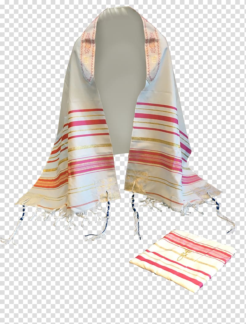 Tallit Prayer Messianic Judaism God, shawl transparent background PNG clipart