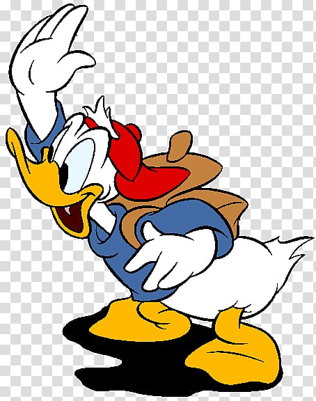 Donald Duck: Goin\' Quackers Daisy Duck Mickey Mouse, donald duck transparent background PNG clipart