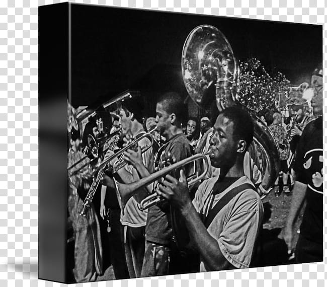 Mellophone Poster White, Brass Band transparent background PNG clipart