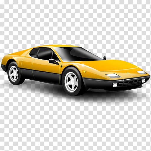 Sports car Ferrari Chevrolet Camaro, classic car transparent background PNG clipart