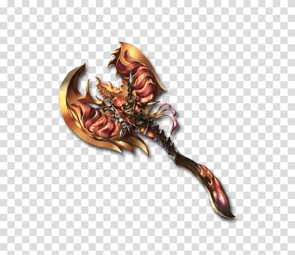 Granblue Fantasy Axe Weapon Phoenix Blade, phoenix wings transparent background PNG clipart