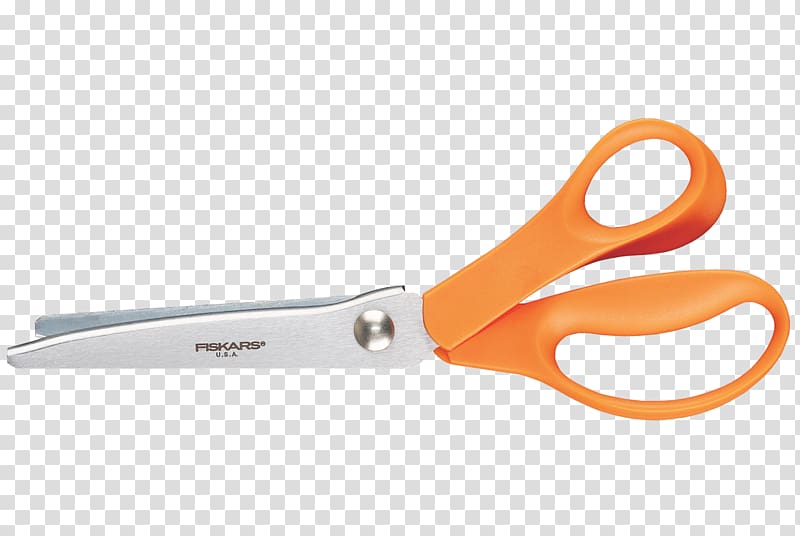 Fiskars Oyj Scissors Zigzag Allegro Paper, scissors transparent background PNG clipart