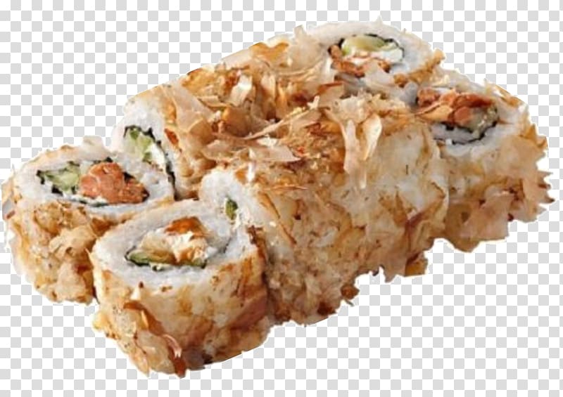 Makizushi Sushi California roll Pizza Tobiko, wok transparent background PNG clipart