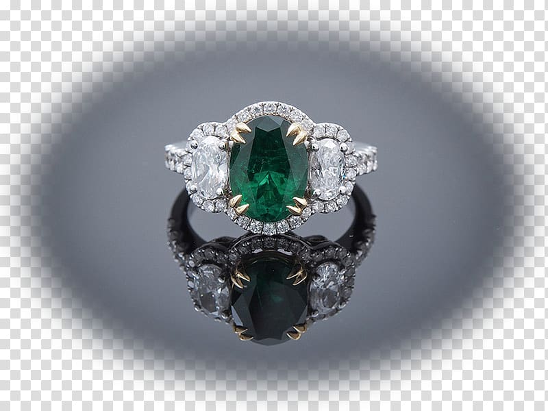 Valobra Master Jewelers Engagement ring Jewellery Carat, emerald diamond crown transparent background PNG clipart