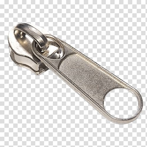 gray zipper pull, Zipper Slider transparent background PNG clipart