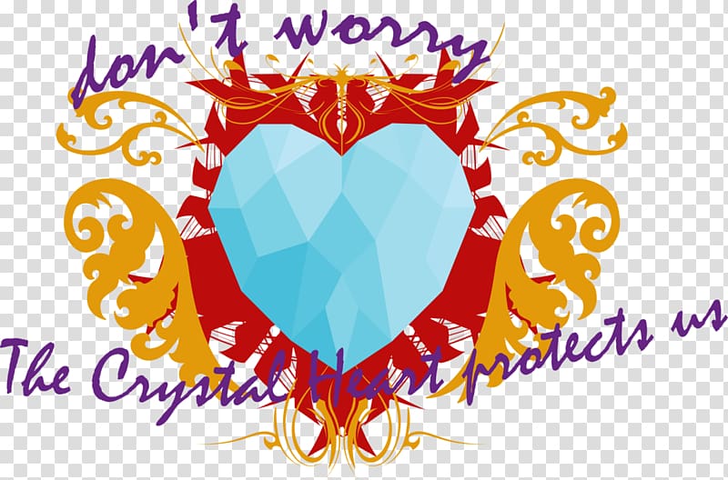 Princess Cadance Logo, crystal heart transparent background PNG clipart