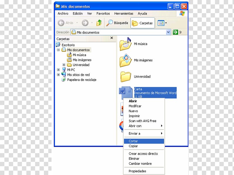 Computer program Context menu File Folders, Menu transparent background PNG clipart