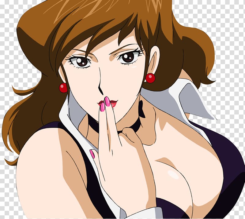 Fujiko Mine Lupin III Animated cartoon Animated film, lupine transparent background PNG clipart