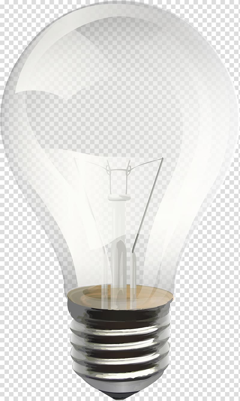 Lighting Incandescent light bulb Lamp Shades Edison screw, Light bulb transparent background PNG clipart