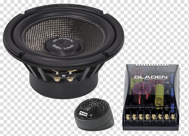 Loudspeaker GLADEN SQX 165 DUAL Sound Woofer Tweeter, others transparent background PNG clipart