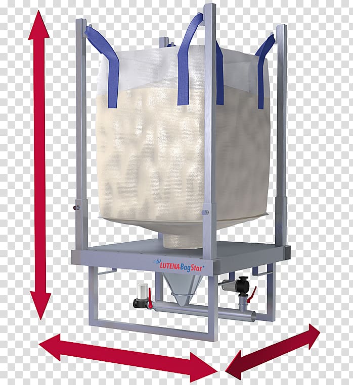 Flexible intermediate bulk container Conveyor system Bulk cargo Shipping container, big bag transparent background PNG clipart