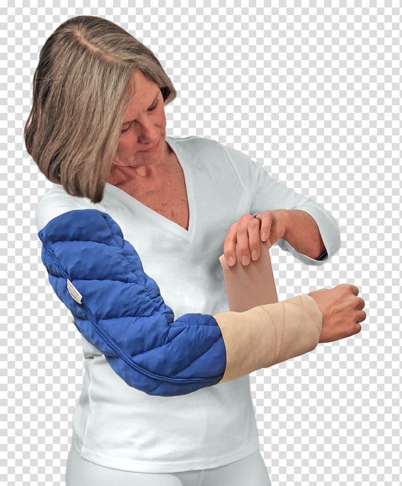 Lymphedema Limb Bandage Arm, bandage transparent background PNG clipart