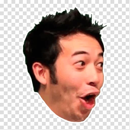 Emote PogChamp Twitch.tv GreenBlueRup Emoticon, kappa discord transparent background PNG clipart | HiClipart
