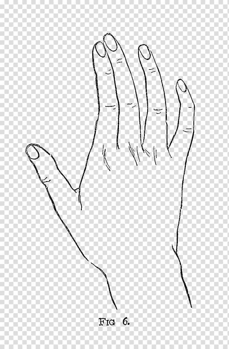 Drawing Nail Hand, hand-painted illustration transparent background PNG clipart