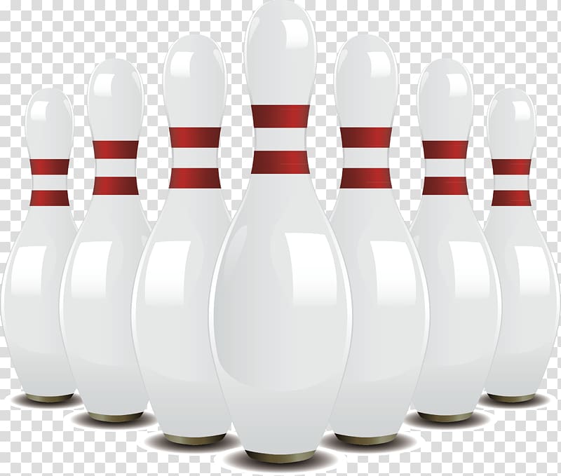 Bowling ball Bowling pin Strike, Bowling decoration white effect map transparent background PNG clipart
