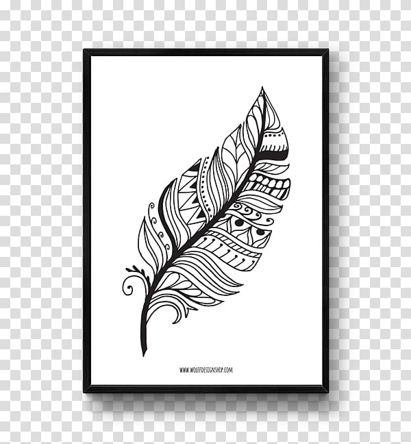 WOLFF DESIGNS White Poster Feather, wolf dreamcatcher transparent background PNG clipart