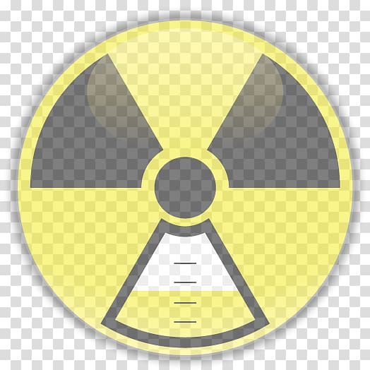 Hazard symbol Ionizing radiation Radioactive decay, symbol transparent background PNG clipart