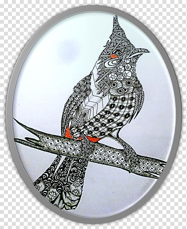 Bird Owl Christmas ornament Fauna, zetangle transparent background PNG clipart
