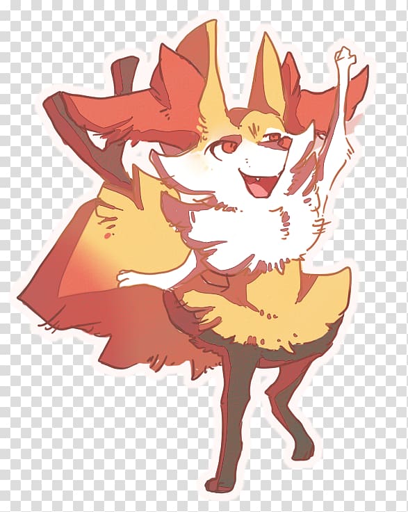 Braixen Fan art Drawing, others transparent background PNG clipart