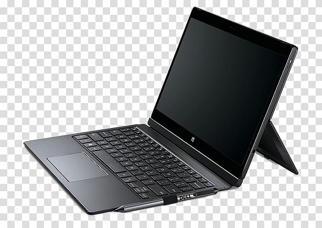 Computer keyboard Dell Latitude Laptop Tablet computer, Black notebook computer transparent background PNG clipart