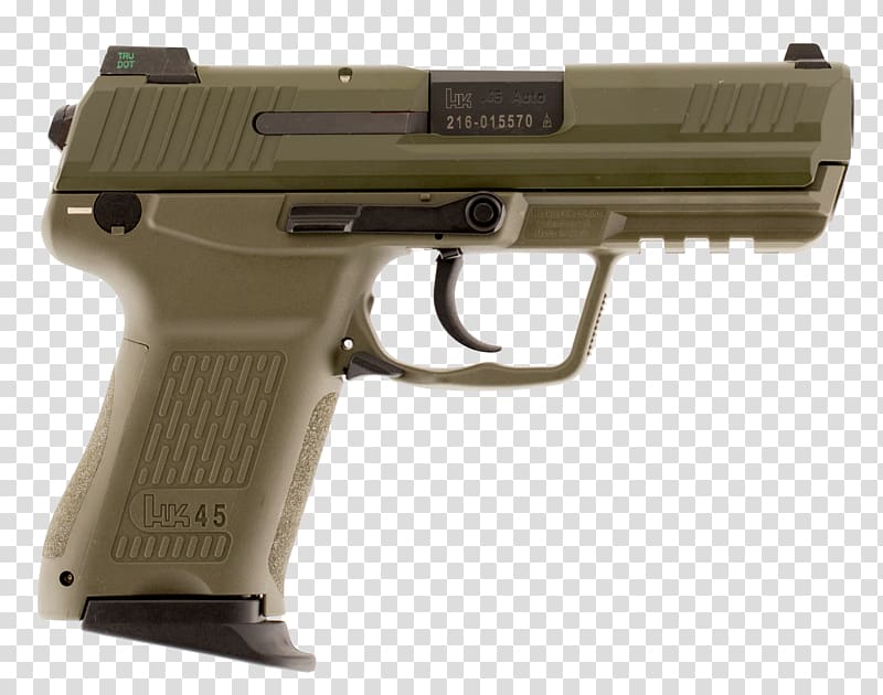 Heckler & Koch HK45 .45 ACP Heckler & Koch USP Beretta 92, weapon transparent background PNG clipart