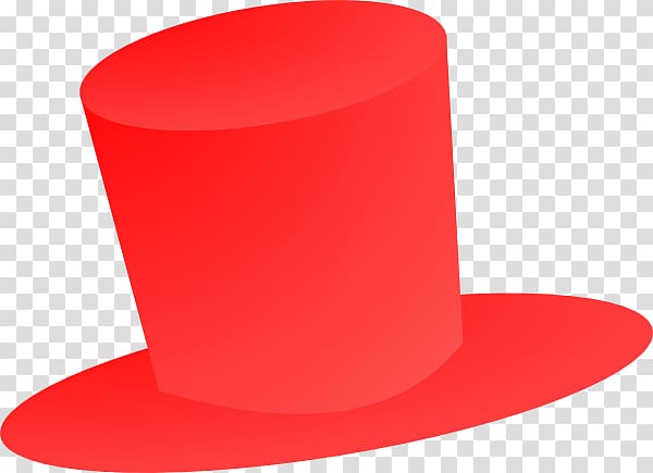 Hat Red Cylinder, Top Hat transparent background PNG clipart