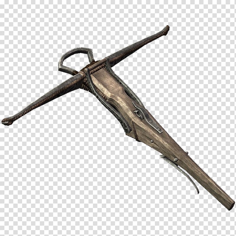 The Elder Scrolls V: Skyrim – Dawnguard The Elder Scrolls V: Skyrim – Dragonborn Crossbow bolt Weapon, weapon transparent background PNG clipart
