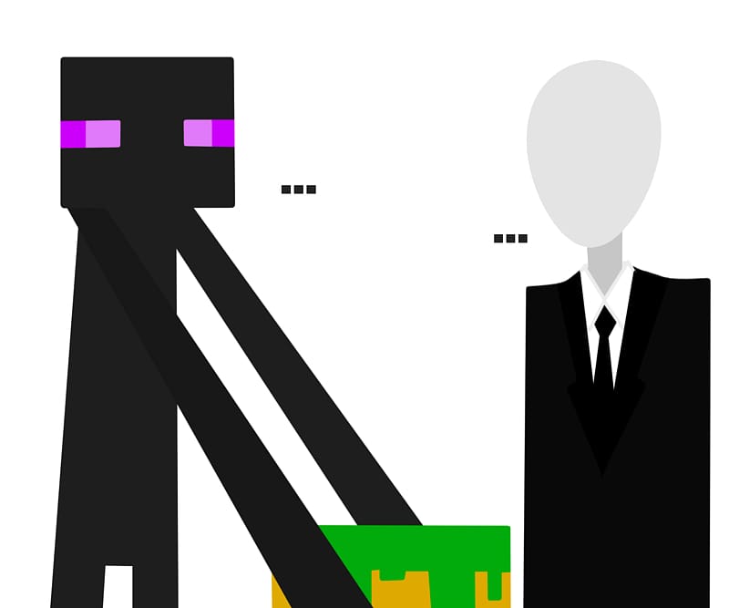 Slender: The Eight Pages Minecraft Slenderman, Slender man transparent background PNG clipart