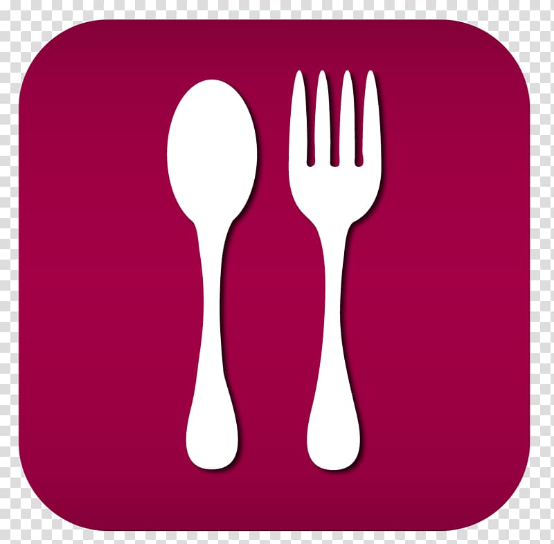 white plastic spoon and fork, Fast food Restaurant Computer Icons Menu, Restaurant Menu Icon transparent background PNG clipart