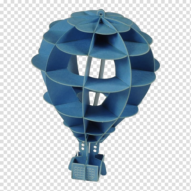 Paper model Hot air ballooning, balloon transparent background PNG clipart