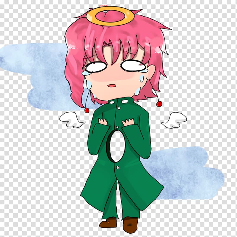 Noriaki Kakyoin Digital art, cry stomach transparent background PNG clipart