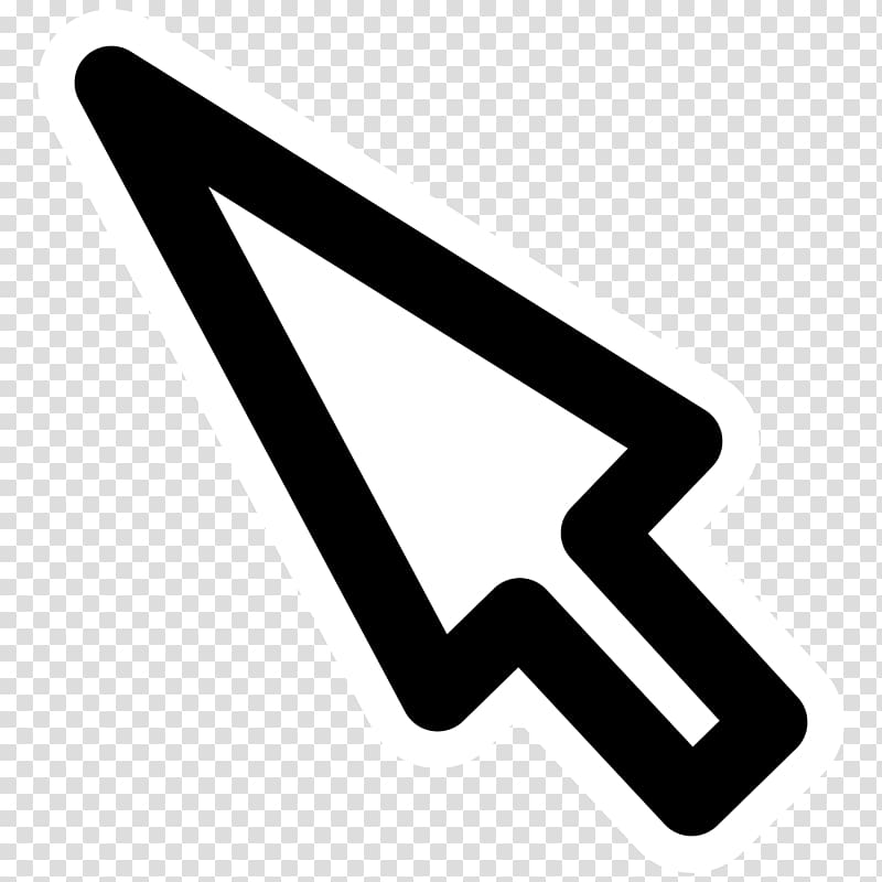 white mouse cursor, Computer mouse Pointer Graphical user interface Microsoft Windows Windows 7, Mouse Cursor transparent background PNG clipart