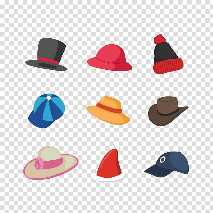 Hat Baseball cap , Free color hat pull material transparent background PNG clipart
