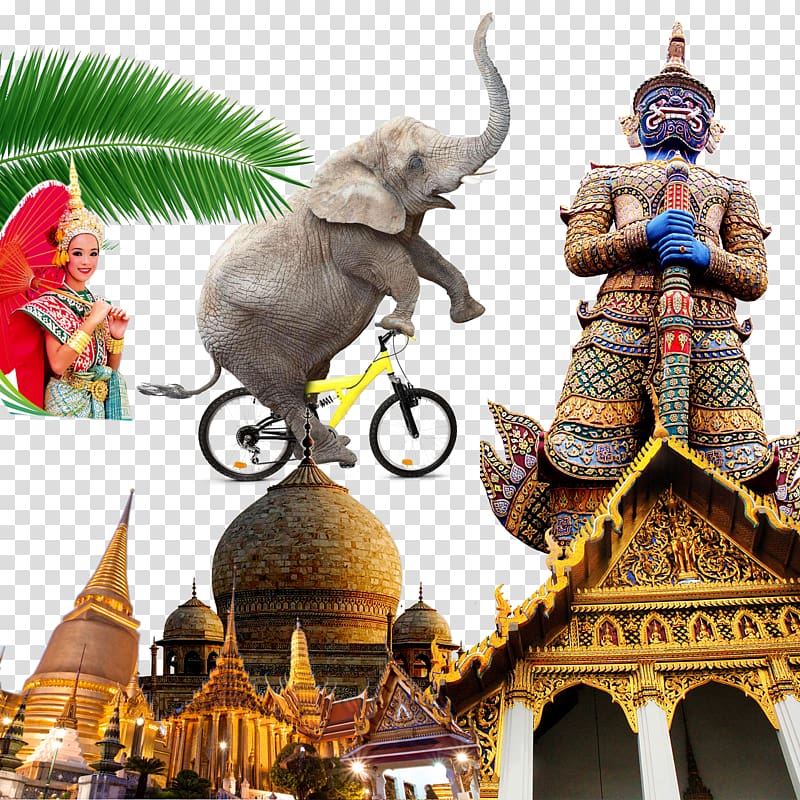 Thailand African elephant, Elephant Buddha Thai resort transparent background PNG clipart