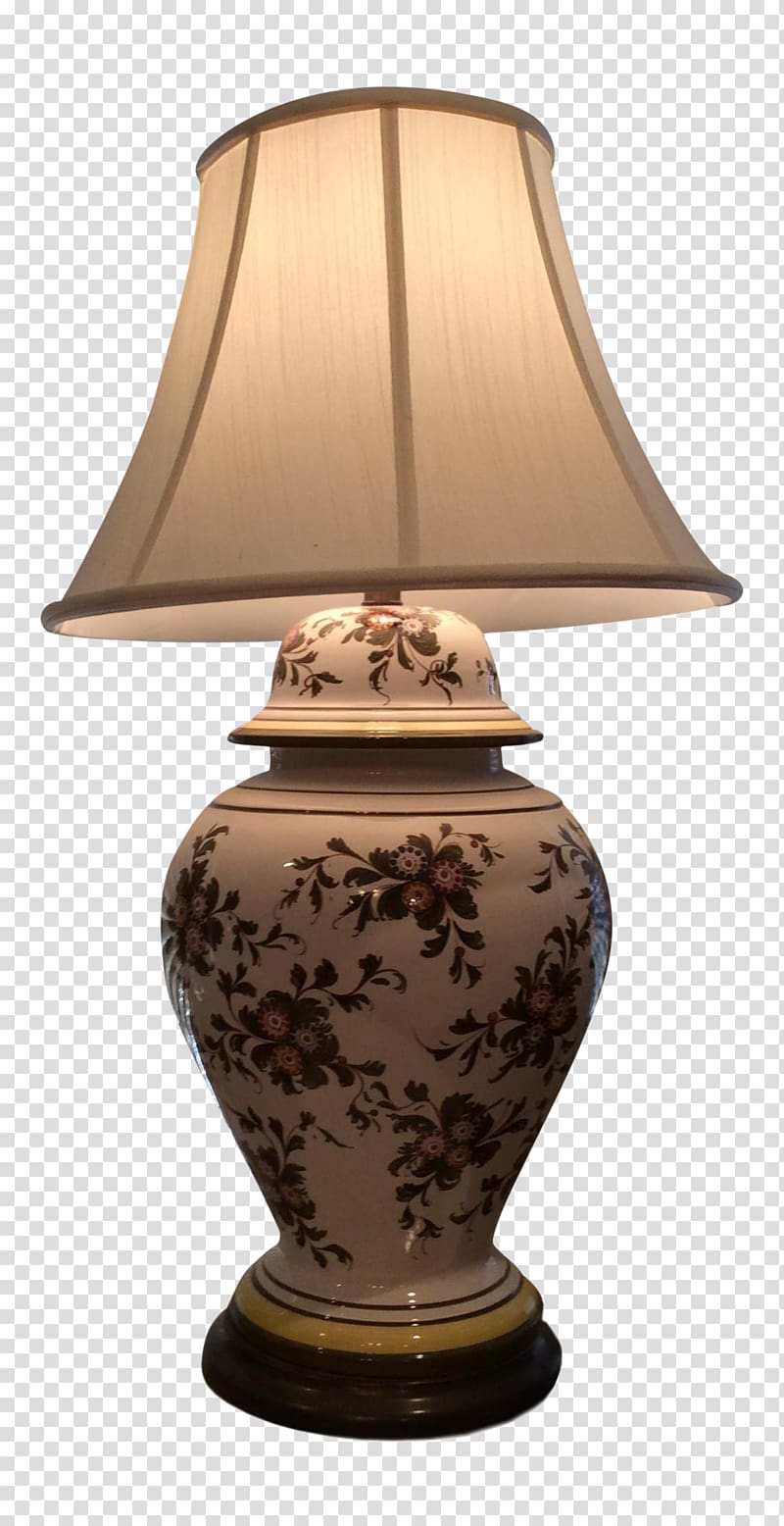 Ceramic Vase Product design Urn, ginger jar lamps for bedroom nightstands transparent background PNG clipart