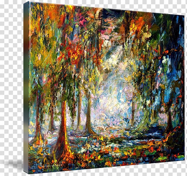 Painting Acrylic paint Gallery wrap Oil paint, Watercolor painting Landscape transparent background PNG clipart