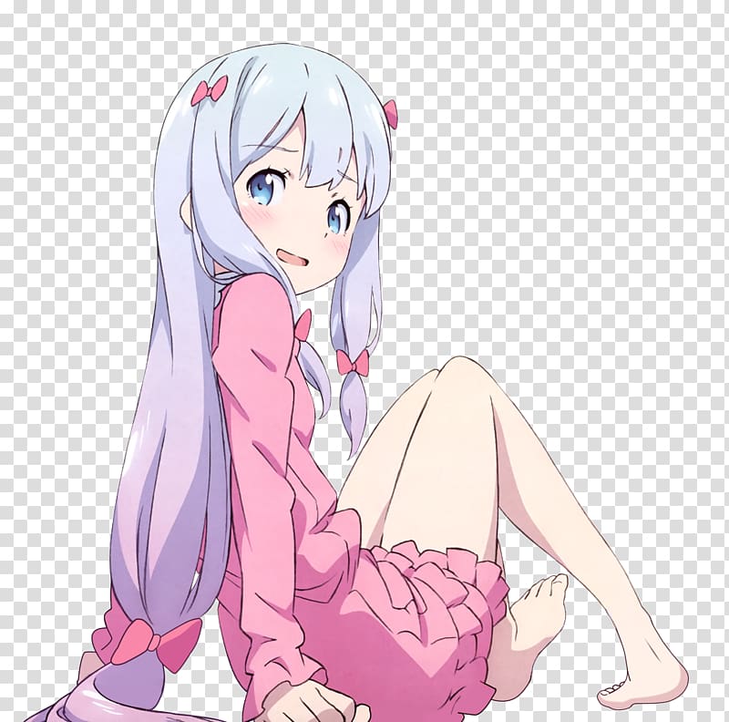 Anime Girl In Pajamas Drawing