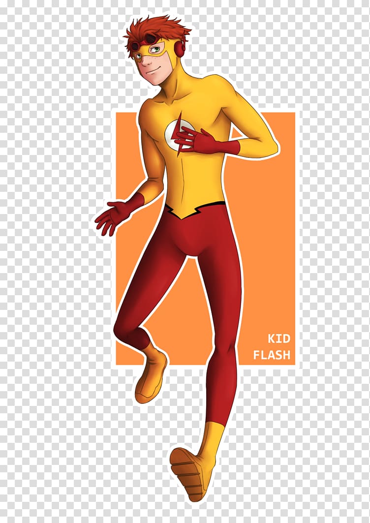 The Flash Miss Martian Kid Flash Cartoon, flash love transparent background PNG clipart