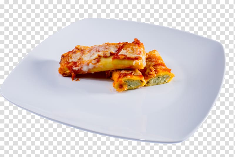 Vegetarian cuisine European cuisine Highway M07 Recipe Dish, cannelloni transparent background PNG clipart