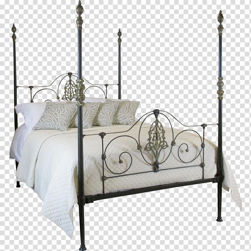 Bed frame Furniture Four-poster bed Canopy bed, bed transparent background PNG clipart