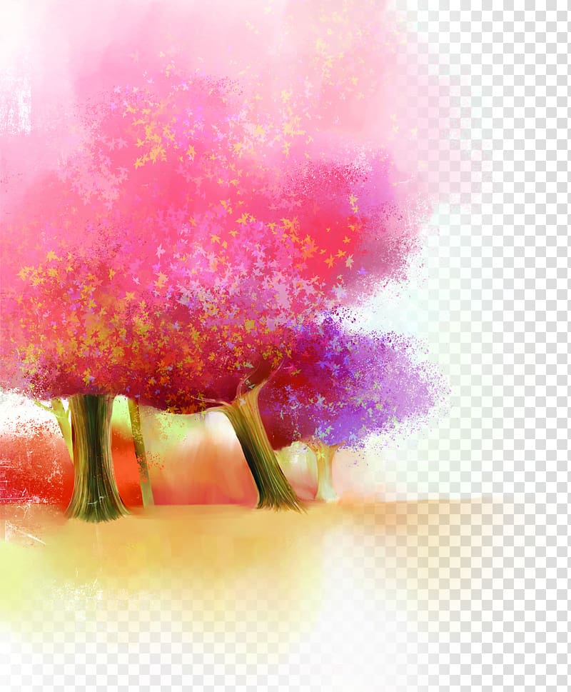 Autumn Desktop Child , Pink Autumn Home Decoration transparent background PNG clipart