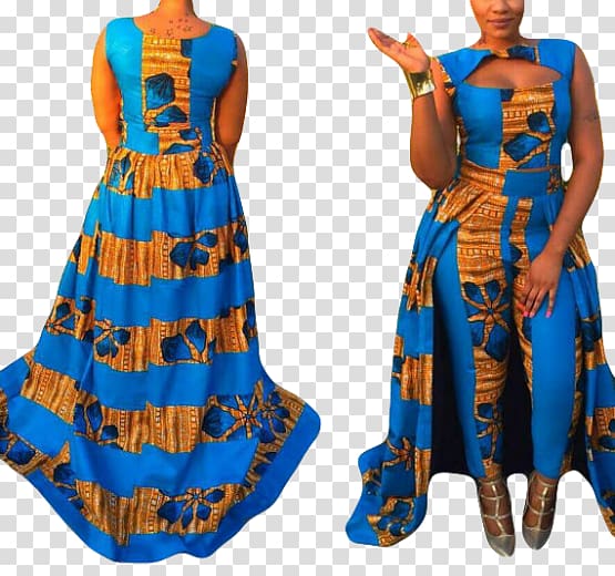 African waxprints Ankara Dress Jumpsuit, Africa transparent background PNG clipart